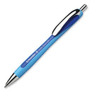 Slider Rave Xb Ballpoint Pen, Retractable, Extra-bold 1.4 Mm, Blue Ink, Blue/light Blue Barrel