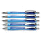 Slider Rave Xb Ballpoint Pen, Retractable, Extra-bold 1.4 Mm, Blue Ink, Blue/light Blue Barrel