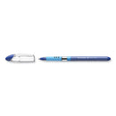 Slider Basic Ballpoint Pen, Stick, Medium 0.8 Mm, Blue Ink, Blue Barrel, 10/box