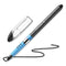 Slider Basic Ballpoint Pen, Stick, Extra-bold 1.4 Mm, Black Ink, Black Barrel, 10/box