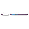 Slider Basic Ballpoint Pen, Stick, Extra-bold 1.4 Mm, Violet Ink, Violet Barrel, 10/box