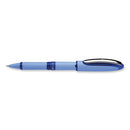 One Hybrid N Roller Ball Pen, Stick, Extra-fine 0.3 Mm, Blue Ink, Blue Barrel, 10/box