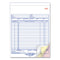 Purchase Order Book, 17 Lines, Three-part Carbonless, 8.5 X 11, 50 Forms Total