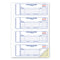 Purchase Order Book, 5 Lines, Two-part Carbonless, 7 X 2.75, 4 Forms/sheet, 400 Forms Total