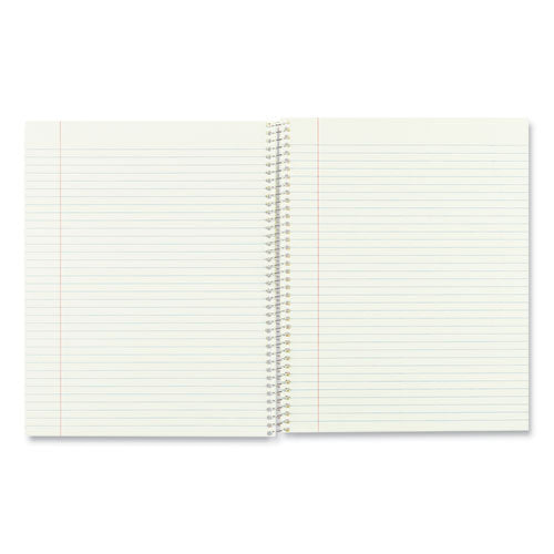 Single-subject Wirebound Notebooks, Narrow Rule, Brown Paperboard Cover, (80) 10 X 8 Sheets