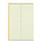 Standard Spiral Steno Pad, Gregg Rule, Brown Cover, 60 Eye-ease Green 6 X 9 Sheets