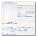 Speediset Four-part Auto Repair Form, Four-part Carbonless, 11 X 8.5, 50 Forms Total