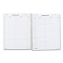 Wirebound Call Register, One-part (no Copies), 11 X 8.5, 100 Forms Total