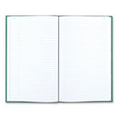 Emerald Series Account Book, Green Cover, 12.25 X 7.25 Sheets, 300 Sheets/book