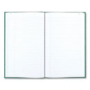 Emerald Series Account Book, Green Cover, 12.25 X 7.25 Sheets, 500 Sheets/book