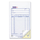 Sales Book, 12 Lines, Two-part Carbonless, 3.63 X 6.38, 50 Forms Total