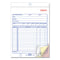 Sales Book, 15 Lines, Three-part Carbonless, 5.5 X 7.88, 50 Forms Total