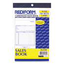 Sales Book, 15 Lines, Three-part Carbonless, 5.5 X 7.88, 50 Forms Total