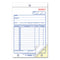 Sales Book, 12 Lines, Two-part Carbonless, 4.25 X 6.38, 50 Forms Total