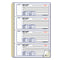 Gold Standard Money Receipt Book, Two-part Carbonless, 7 X 2.75, 4 Forms/sheet, 300 Forms Total