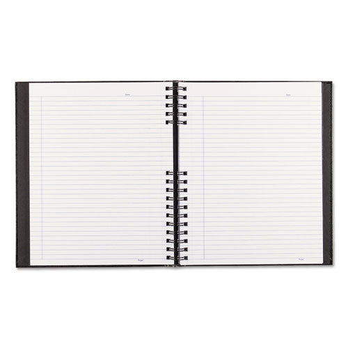 Notepro Notebook, 1-subject, Medium/college Rule, Black Cover, (150) 11 X 8.5 Sheets