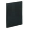 Executive Notebook With Ribbon Bookmark, 1-subject, Medium/college Rule, Black Cover, (75) 10.75 X 8.5 Sheets
