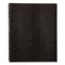 Notepro Undated Daily Planner, 10.75 X 8.5, Black Cover, Undated