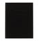 Business Notebook With Self-adhesive Labels, 1-subject, Medium/college Rule, Black Cover, (192) 9.25 X 7.25 Sheets