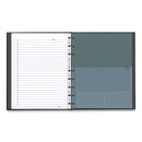Miraclebind Notebook, 1-subject, Medium/college Rule, Black Cover, (75) 9.25 X 7.25 Sheets