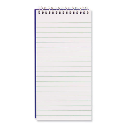 Reporters Note Pad, Medium/college Rule, Blue Cover, 80 White 4 X 8 Sheets