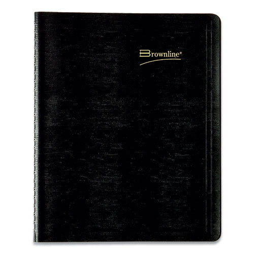 Essential Collection 14-month Ruled Monthly Planner, 8.88 X 7.13, Black Cover, 14-month (dec To Jan): 2023 To 2025