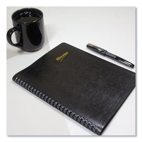 Essential Collection 14-month Ruled Monthly Planner, 8.88 X 7.13, Black Cover, 14-month (dec To Jan): 2023 To 2025