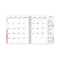 Essential Collection 14-month Ruled Monthly Planner, 8.88 X 7.13, Daisy Black/pink Cover, 14-month (dec To Jan): 2023 To 2025