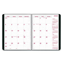 Duraflex 14-month Planner, 8.88 X 7.13, Black Cover, 14-month (dec To Jan): 2023 To 2025