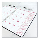 Duraflex 14-month Planner, 11 X 8.5, Black Cover, 14-month (dec To Jan): 2023 To 2025