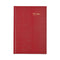 Daily/monthly Planner, 8.25 X 5.75, Red Cover, 12-month (jan To Dec): 2024