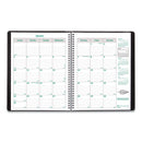 Ecologix Recycled Monthly Planner, Ecologix Artwork, 11 X 8.5, Black Cover, 14-month (dec To Jan): 2023 To 2025