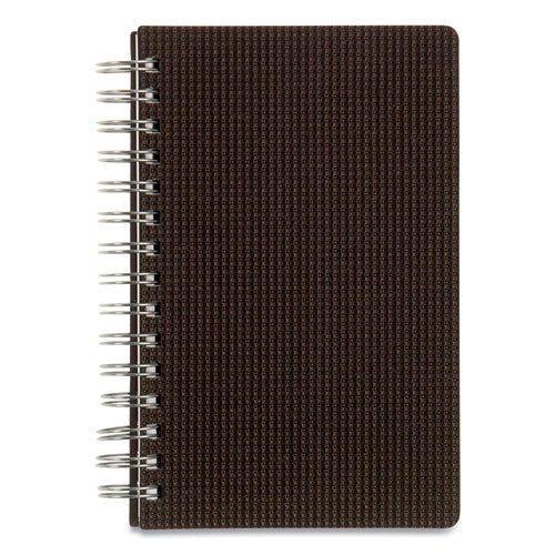 Duraflex Daily Planner, 8 X 5, Black Cover, 12-month (jan To Dec): 2024