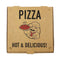 Pizza Boxes , 16 X 16 X 2, Kraft, Paper, 50/pack