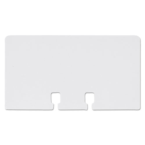 Plain Unruled Refill Card, 2.25 X 4, White, 100 Cards/pack