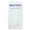 Guest Check Pad, 17 Lines, Two-part Carbonless, 3.6 X 6.7, 50 Forms/pad, 50 Pads/carton