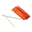 Chopsticks, Bamboo, 9", Natural, 1000/carton