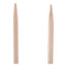 Square Wood Toothpicks, 2.75", Natural, 800/box, 24 Boxes/carton