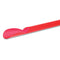 Jumbo Spoon Straw, 10.25", Plastic, Red, 300/pack, 18 Packs/carton