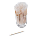 Mint Cello-wrapped Wood Toothpicks, 2.5", Natural, 1,000/box, 15 Boxes/carton