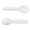 Polystyrene Taster Spoons, White, 3000/carton