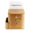 Bamboo Suggestion Boxes, 10 X 8 X 14, Natural