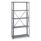 Commercial Steel Shelving Unit, Five-shelf, 36w X 12d X 75h, Dark Gray