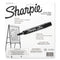 Flip Chart Marker, Broad Bullet Tip, Black, 8/pack