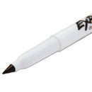 Low-odor Dry-erase Marker, Extra-fine Needle Tip, Black