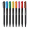 Art Pen W/hard Case Porous Point Pen, Stick, Fine 0.4 Mm, Assorted Ink And Barrel Colors, 8/pack