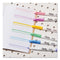 S-note Creative Markers, Assorted Ink Colors, Chisel Tip, Assorted Barrel Colors, 24/pack