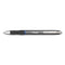 S-gel Premium Metal Barrel Gel Pen, Retractable, Medium 0.7 Mm, Blue Ink, Gun Metal Gray Barrel, Dozen