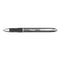 S-gel Premium Metal Barrel Gel Pen, Retractable, Medium 0.7 Mm, Black Ink, Gun Metal Gray Barrel, Dozen