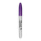 Fine Tip Permanent Marker, Fine Bullet Tip, Purple, Dozen